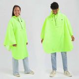 Rogelli Commuter Core Regenponcho - Waterdicht - Fluorgeel - One Size