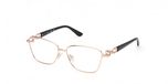 Guess GU50179 Shiny rose gold 57/14/140 Vrouw Brilmonturen