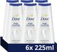 Dove Advanced Care Douchegel - Deeply Nourishing - 6 x 225 ml