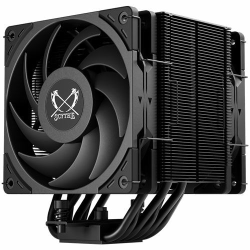 Scythe Mugen 6 Dual Fan Black Edition CPU Cooler - 12cm - Black