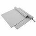 vidaXL - Serviette de sport - 2 pièces - Gris - 180 x 90 cm - Polyester et polyamide