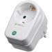 Techly IPW-ADP-SURGET Parasurtenseur Blanc 1 sortie(s) CA 250 V
