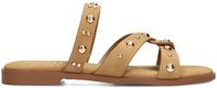 POSH by Poelman LINDE Dames Slippers - Bruin
