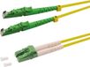 Logilink FP0EL05 Glasvezel kabel 5 m LSZH OS2 E-2000 (LSH) LC Geel