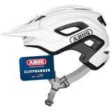 ABUS CliffHanger MTB-Fietshelm, alpine white, S