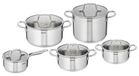 Tefal Virtuoso Set de casseroles - 5 pièces - Inox - Convient à toutes les sources de chaleur