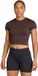 Adidas Performance Workout Essentials Knit Baby T-Shirt - Dames - Bruin