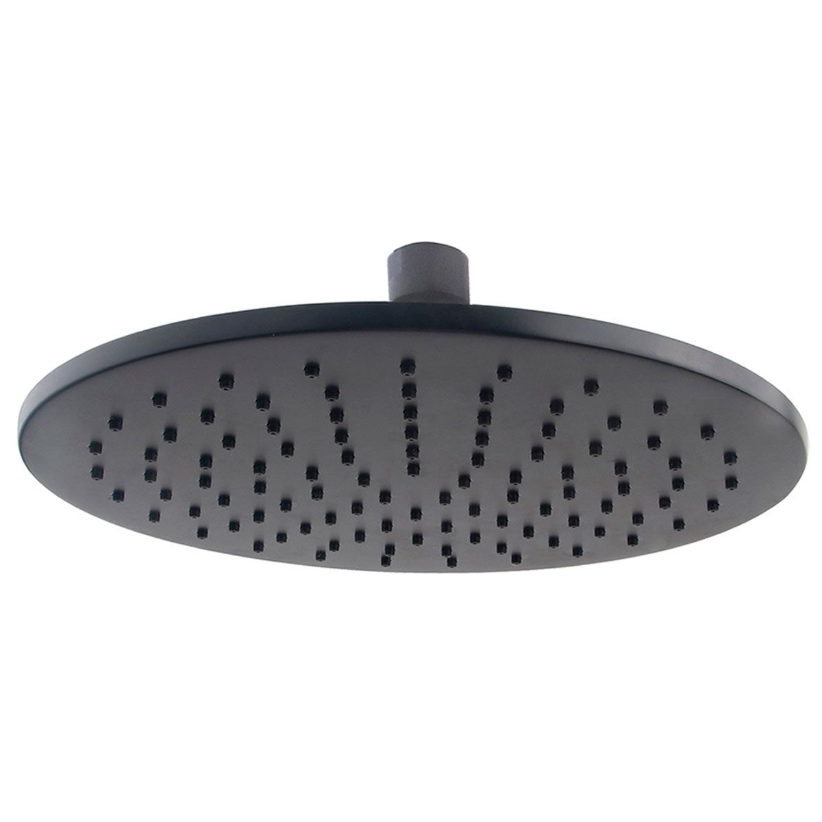 Wiesbaden Caral Hoofddouche Rond Mat Zwart 25cm