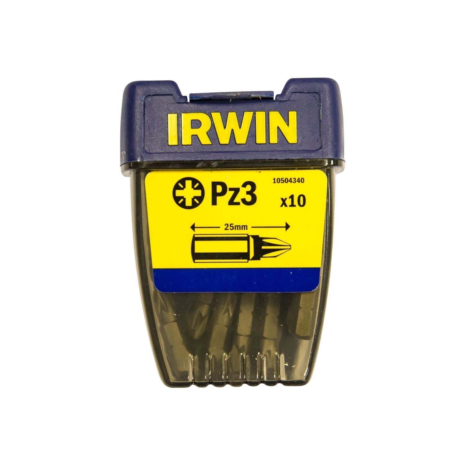 IRWIN Pozidriv Pz3 - 1/4”/25 mm - 10 stuks - 10504340