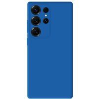 Samsung Galaxy S25 Ultra - Bleu Siliconen Matte Hoesje