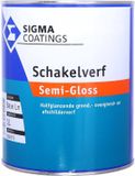 Sigma Schakelverf Semi-Gloss, Wit - 500 ml