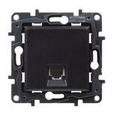 Legrand 398255 - RJ11-stopcontact voor inbouwinstallatie, serie Niloé Step, antraciet