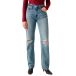 Levi's Easy Dad Jeans Maat: W26L30 | Straight Jeans Outlet | Dames | Blauw
