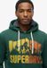 Superdry Mountain Rainbow hoodie Heren XL Katoen/Polyester Enamel Green