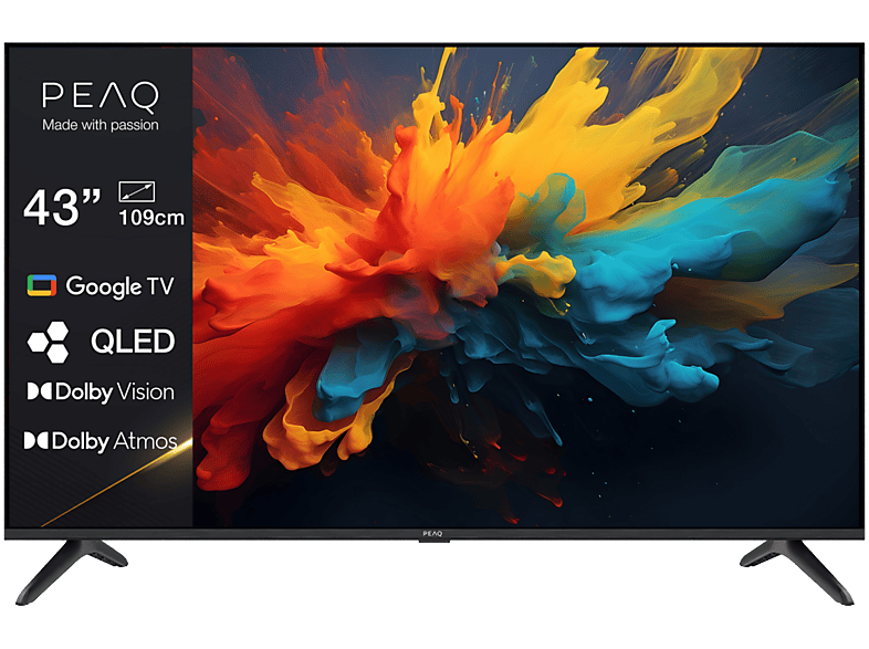 Peaq Ptv 43gqu-5025t / QLED TV / 43 inch / 2025
