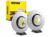 Textar Disques de frein - Ventilés, Essieu arrière, Audi