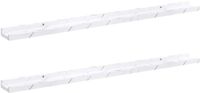 vidaXL Wandplank Wit Marmer 100 x 9 x 3 cm