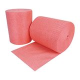 EcoTech ELSR700R Envirolite Reinigingsdoek Super Roll, Groot, Rood (Pack van 700)