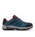 Columbia Redmond 4 Breathe trekking- en wandelschoenen voor heren, lage taille, Everblue Super Sonic, 43 EU