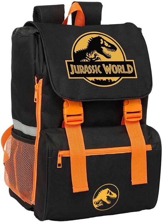 Safta Jurassic World Rugzak Zwart Kinderen