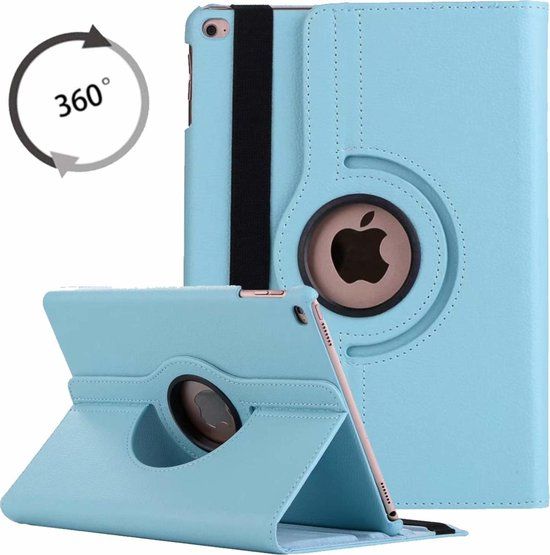 BixB iPad Pro 10.5 inch Draaibaar Hoesje - Licht blauw