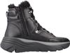 GEOX D DIAMANTA Zwart Leer Chukka Boots Dames Maat 38