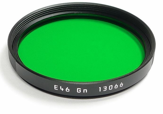 Leica 13066 Filter Green E 46 zwart