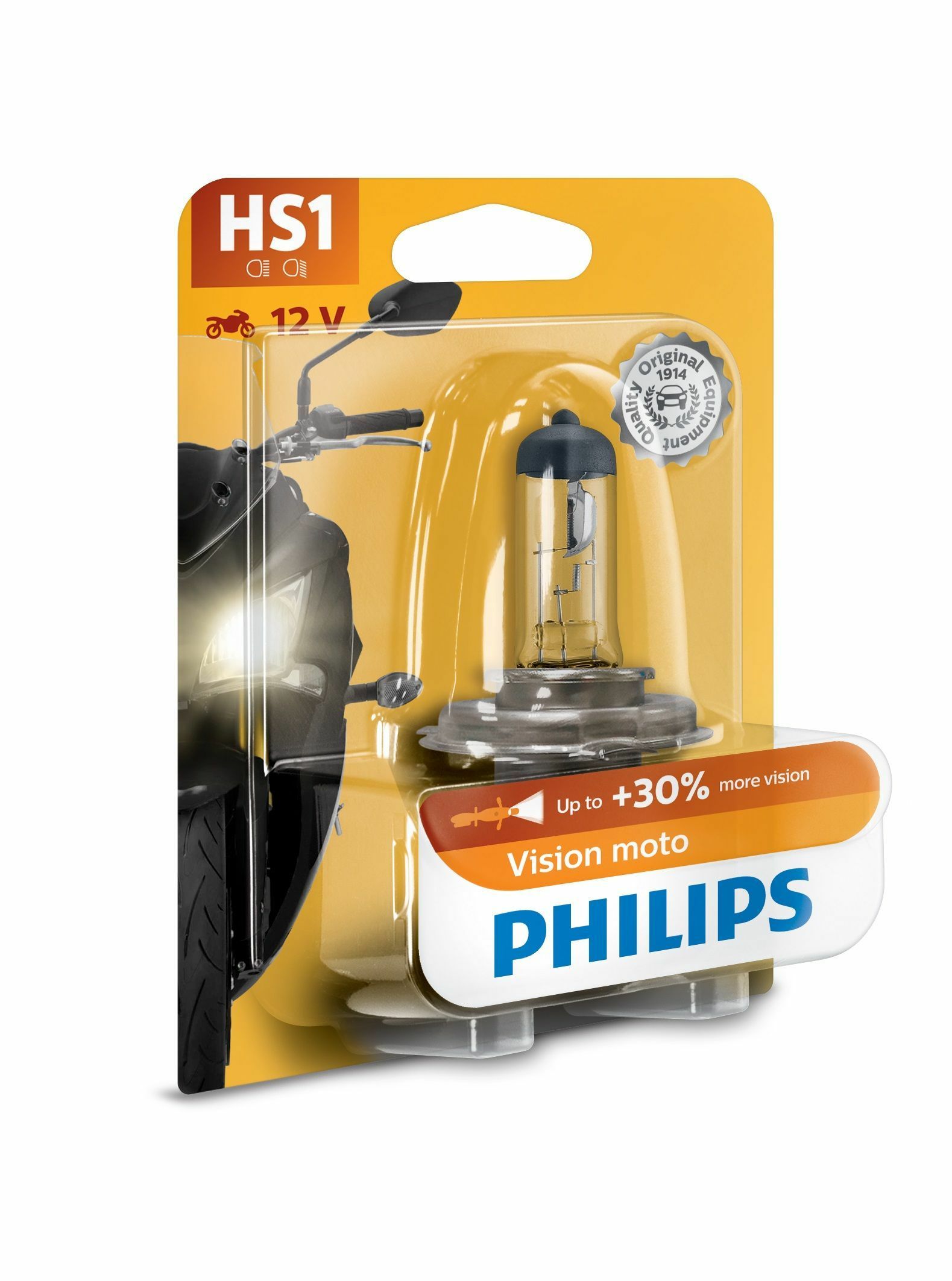 Philips Vision Moto HS1 Motor Headlight - 12V - 35W
