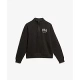 Superdry Dames sweatshirt met halve rits Athletic Essentials