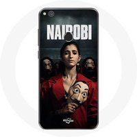 Maniacase Hoesje voor Huawei P8 Lite 2017 La casa de papel Nairobi Seizoen 4
