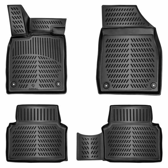 Elmasline 3D Rubber Automatten voor JEEP AVENGER 2023-2026