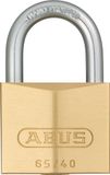 ABUS Hangslot 65/40 Messing - Kelderslot, Lockerslot, Veiligheidsniveau 5