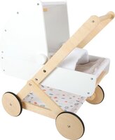 Small Foot - Doll's Pram Little Button - Wooden Toy from 3 Years Old
