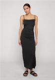 Urban Classics Dames Maxi-jurk - Zwart - L