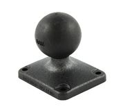RAM Mounts RAP-202U-225 montagekit Zwart Samengesteld, Rubber