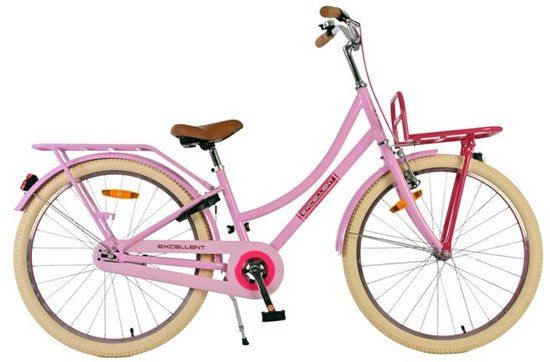 Volare Excellent Kinderfiets - Meisjes - 24 inch - Roze