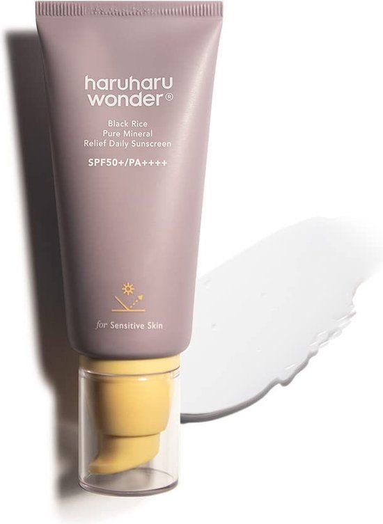 Haruharu Wonder Black Rice Pure Mineral Relief Daily Sunscreen SPF50+/PA++++ 50ml