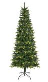 Uten Kunstkerstboom, metaal, groen en lichtgroen, 7.5Ft