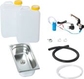 Barwig Kit de cuisine 230V pour camping-cars, évier 325x176x100mm, chrome, 19 litres, convient aux T4 et Citroën