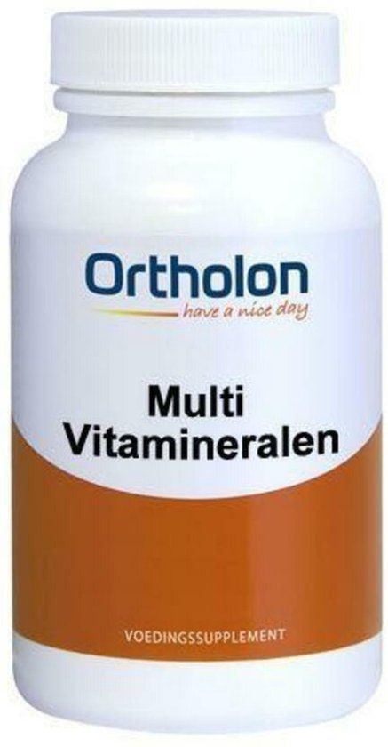 Ortholon Multivitamineralen 180tab - Multivitaminen - Unisex