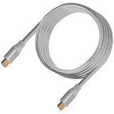 SilverStone SST-CPH01C-1800 - Premium gecertificeerde 4K Ultra High Speed HDMI 2.0b kabel, 180 cm, koolgrijs