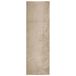 VidaXL Vloerkleed HUARTE Polyester Zand 80x250 cm