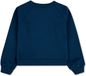 Levi's® Kids Floral Batwing Crew Sweatshirt Blauw 12 Jaar Meisje Katoen Ronde Hals Lange Mouw Regular Fit Effen