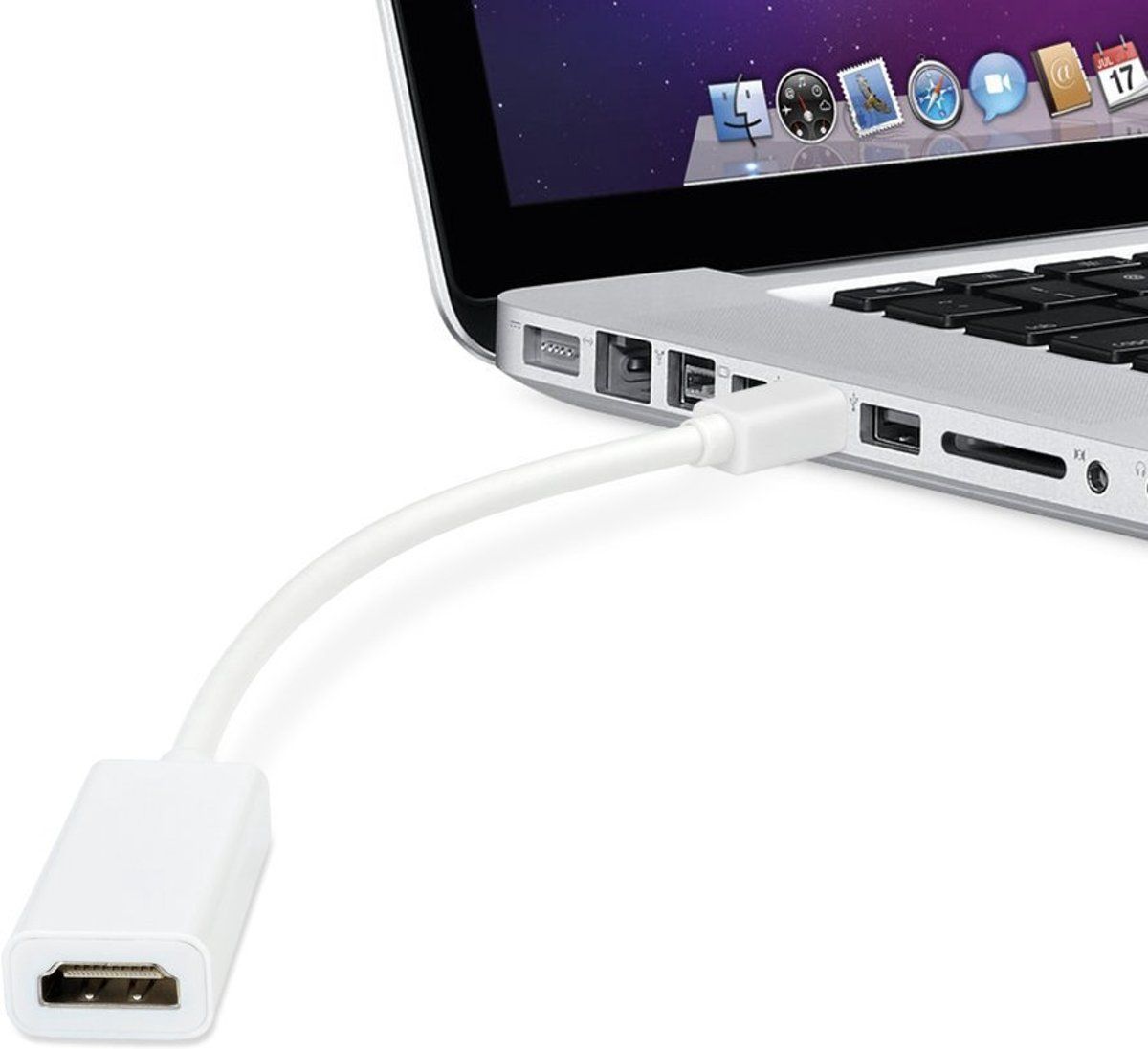 iCall iCall HDMI Female Kabel naar Thunderbolt / Mini Displayport - Geschikt voor Apple Macbook
