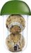 Lona Mezenbollenhouder M2 - Voersilo - 16 cm Groen Transparant
