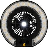Abbey Camp 3-in-1 LED Lamp met ventilator - MONSERRAT-020 - Zwart
