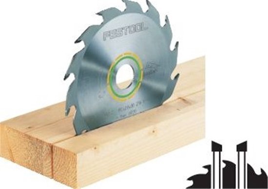 Festool Cirkelzaagblad voor Hout | Wood Rip Cut | &#216; 254mm Asgat 30mm 24T - 575974