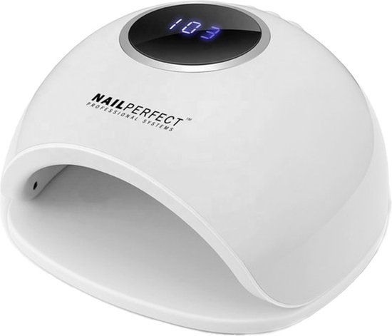 Nail Perfect - Soft Curing LED/UV Nail Lamp 48W - Zwart