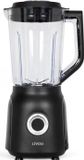 LIVOO Blender, 1,5 liter, 600 watt, 22.000 omwentelingen per minuut, 2 snelheden, zwart