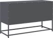 Syfax Tv-meubel 100,5x39x60,5 cm staal antracietkleurig